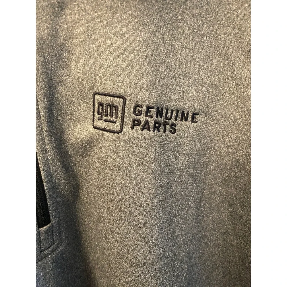 The North Face Quarter Zip GM Genuine Parts Grey Men's XL Pullover Sweatshirt